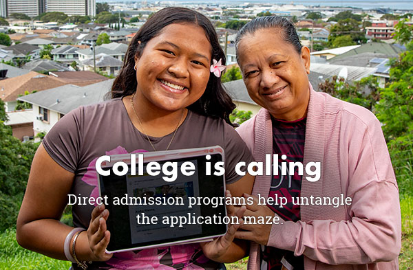 Direct admission programs help untangle ...
